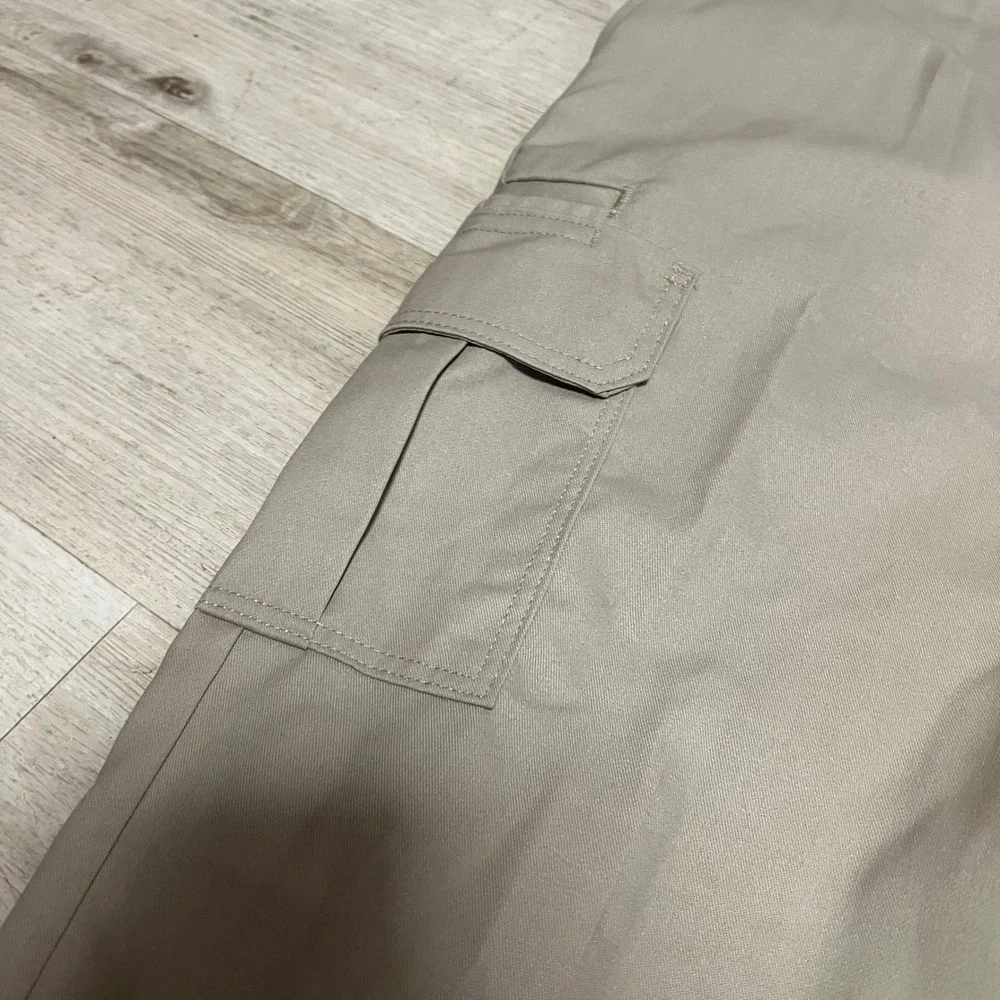 Dickies Men‎ Regular Fit Cargo Khaki Straight Pants NWT 44x30 Beige Utility Work